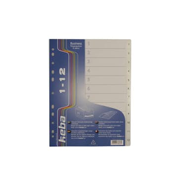 Register KEBA Business A4 0,18 mm PP 1-12