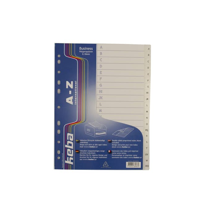 Register KEBA Business A4 0,18 mm PP A-Z