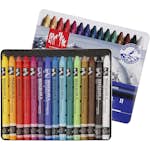 Akvarellfärgkrita Creativ Company Neocolor II Mixade Färger 15 st/1 Förp 10 cm