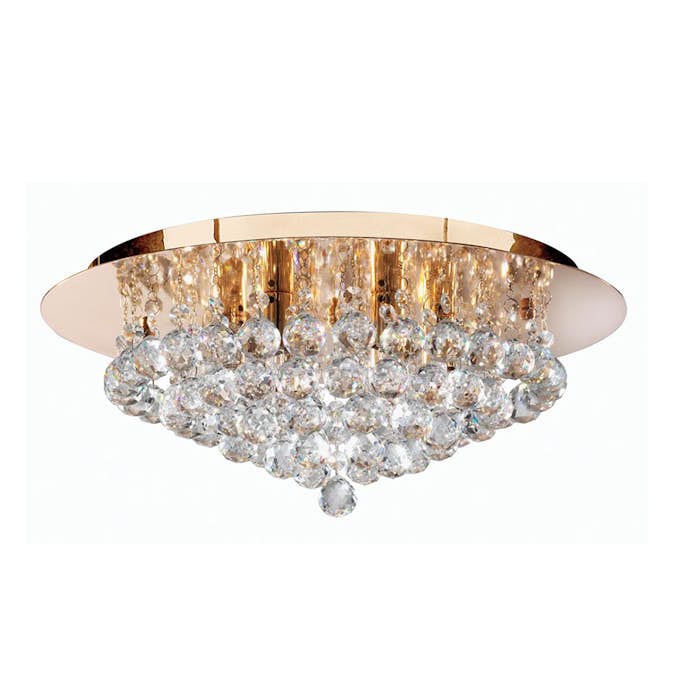 Taklampa Searchlight Hanna Rund Kulor 6L