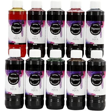 Akvarellfärg Creativ Company Flytande Mixade Färger 10st 1 Förp