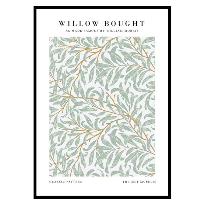 Poster Gallerix William Morris Willow Bought