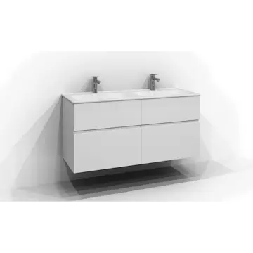 Tvättställsskåp Svedbergs Poem Profil med 4 Lådor