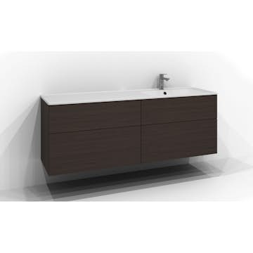 Tvättställsskåp Svedbergs Poem Plan med 4 Lådor