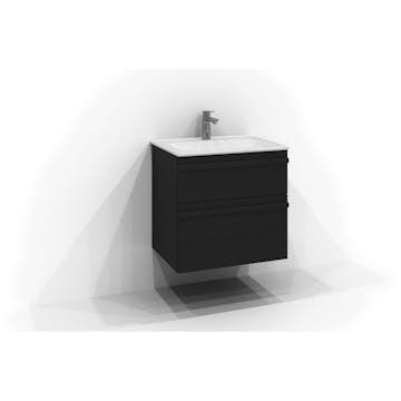 Tvättställsskåp Svedbergs Poem List 450 med 2 Lådor