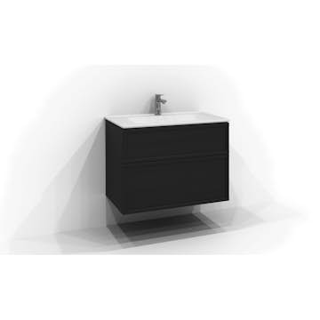 Tvättställsskåp Svedbergs Poem Ram 450 med 2 Lådor