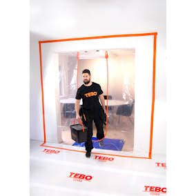 Blixtlåsdörr Tebo U XL Cover