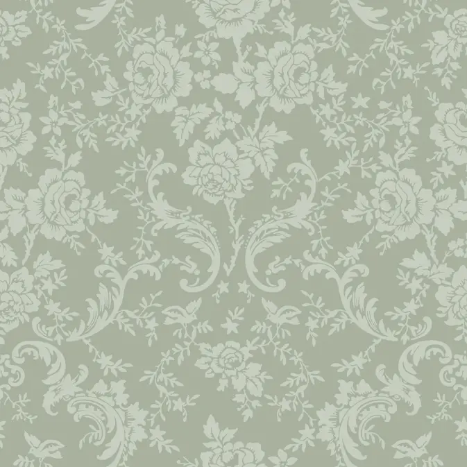 Tapet Duro Rosendal Grön