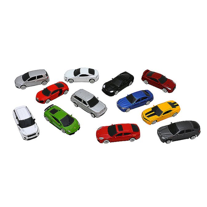 Metallbilar ABA Skol 7 cm 12 Olika