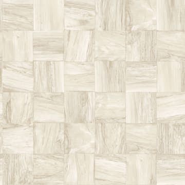 Tapet Origin Fyrkantig Bitar Av Träskräp Beige