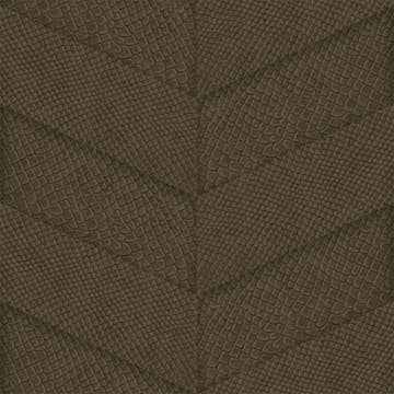 Tapet Origin Kakelmotiv med Ormskinn Tryck Brun