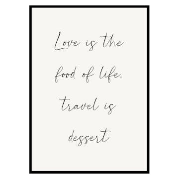 Poster Gallerix Food Of Life