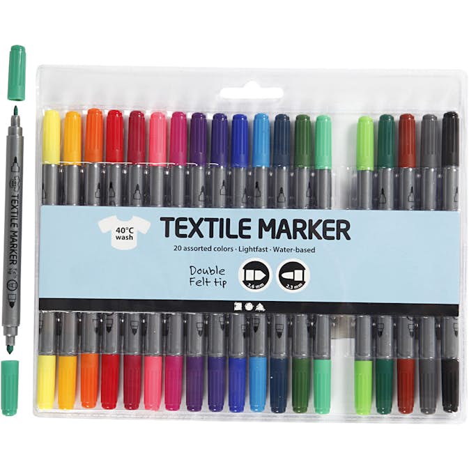 Textiltusch Creativ Company Spets 2,3+3,6 mm 1 Förp