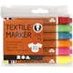 Textilpennor Creativ Company Neonfärger Spets 2-4 mm 6 St/1 Förp