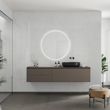 Våtrumsskiva Fibo 3487-TM6030 HG Bright Marble 10x620x2720 mm