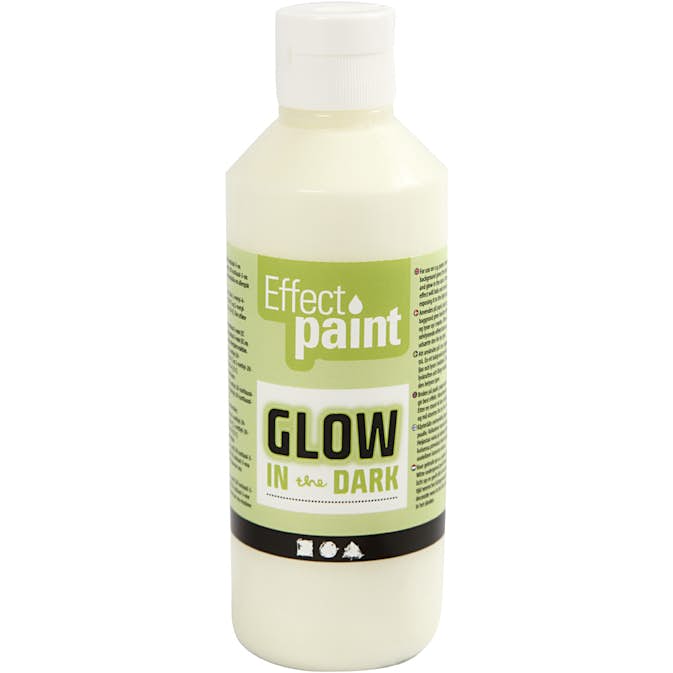 Självlysande Färg Creativ Company Glow In The Dark Fluorescerande 250 ml/1 Flaska