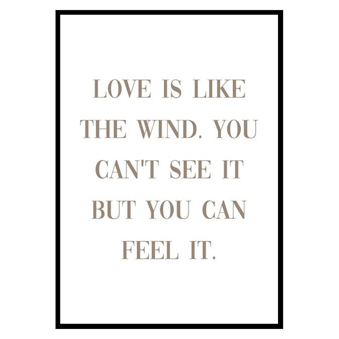 Poster Gallerix Like The Wind