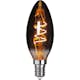 LED-lampa Star Trading E14 C35 Decoled Grace Smoke