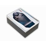 Box KEBA with Frame Svart/Transp