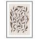 Poster Gallerix Abstract Botanical No1