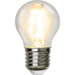LED-lampa Star Trading Filament E27 G45 Klar Dimbar 4,2W