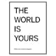 Poster Gallerix World Is Yours