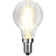 LED-lampa Star Trading Filament E14 P45 Klar 1,5W