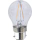 LED-lampa Star Trading Filament B22 G45 Klar 1,5W