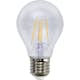LED-lampa Star Trading E27 A60 Klar Dimbar 4W