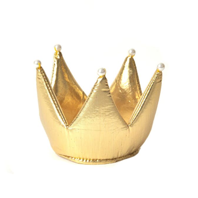 Prinsesskrona ABA Skol I Textil Med Pärlor