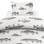 Påslakanset Borganäs of Sweden Fiske Enkelsäng