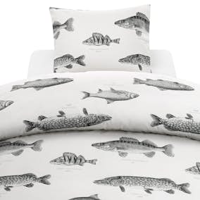 Påslakanset Borganäs of Sweden Fiske Enkelsäng