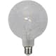 LED-lampa Star Trading Filament E27 G125 Decoled Dimbar 1W