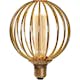 LED-lampa Star Trading E27 G125 Globe Gold
