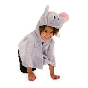 Elefantcape ABA Skol Utklädning