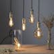 LED-lampa Star Trading E27 ST64 Decoled Spiral Amber Dimbar 3,2W