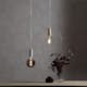 LED-lampa Star Trading E27 G125 Decoled Spiral Smoke Dimbar 2W