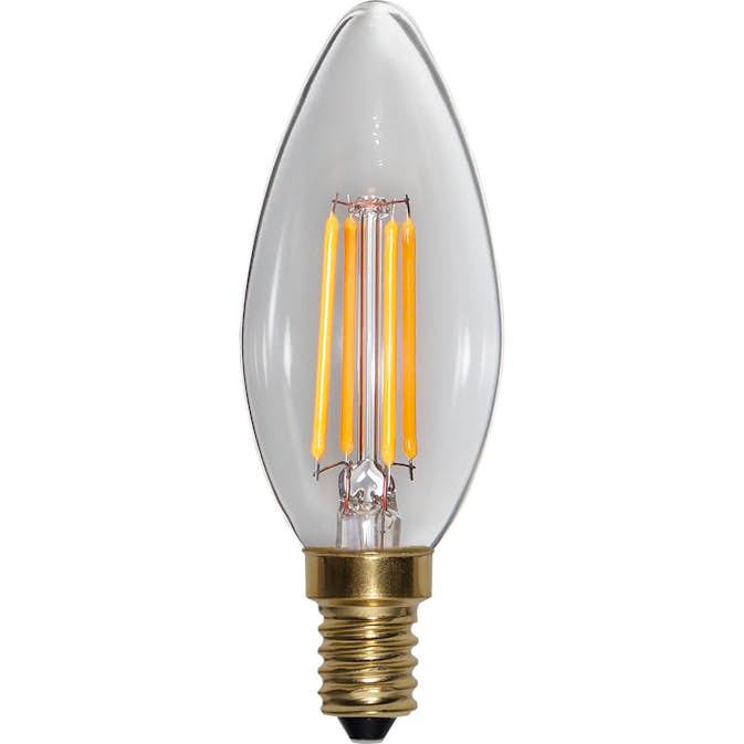 LED-lampa Star Trading E14 C35 Soft Glow 3-step Dimbar