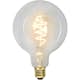 LED-lampa Star Trading E27 G125 Decoled Spiral Klar 3-step Memory Dimbar 4W