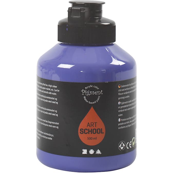 Akrylfärg Creativ Company Pigment Art School 500 ml 1 Flaska
