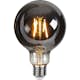 LED-lampa Star Trading Plain Smoke E27 G95