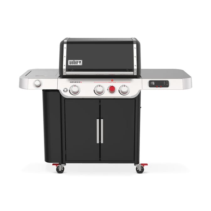 Gasolgrill Weber Genesis 2022 EX-335 Rostfritt Stål med Sidobrännare & Regulatorset