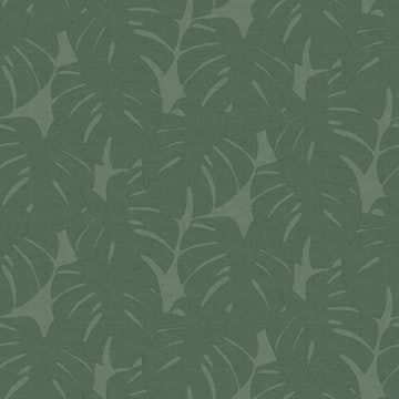 Fototapet Origin Blad med Vävd Struktur Grön