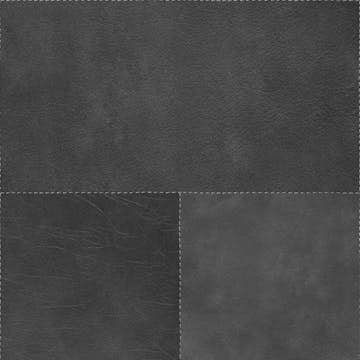 Tapet Origin Xxl Kakelmotiv med Läder Look Mörkgrå