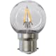 LED-lampa Star Trading Filament B22 G45 Outdoor Lighting PC Cover 1,4W