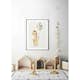 Poster Gallerix Giraffe Balloons