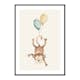 Poster Gallerix Monkey Balloons