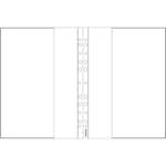 Dubbelficka/katalogficka KEBA PP , 0,15 mm 5-pack