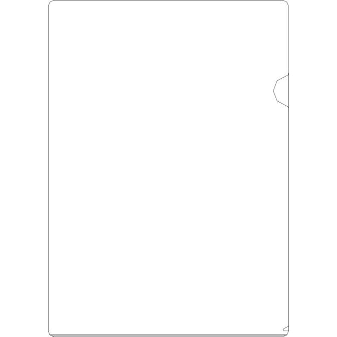 Aktmapp KEBA Folder utan Tryck 0,20 mm