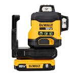 Kompakt DeWalt DCLE34031D1-QW 18V 2,0 Ah 3X360º Med Laddare